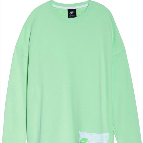 Nike lime green sweatshirt NWT - Picture 5 of 5